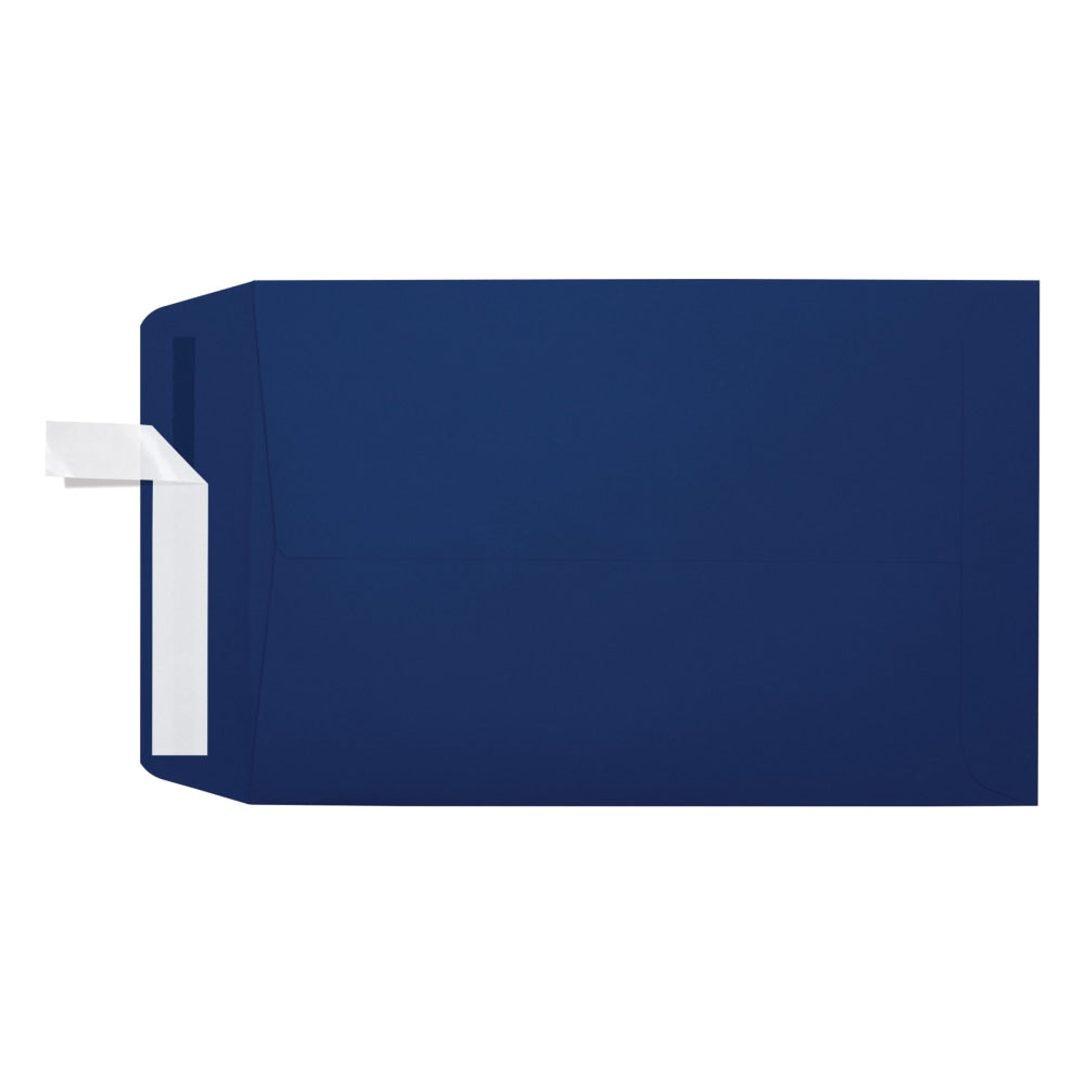 LUX #6 1/2 Open-End Envelopes, Gummed Seal, Navy, Pack Of 250