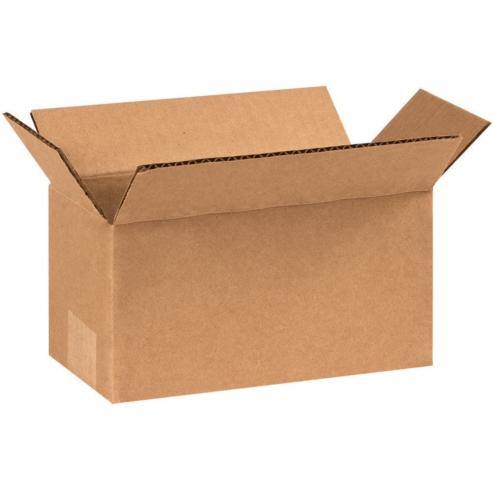 Partners Brand Long Corrugated Boxes, 8in x 4in x 4in, Kraft, Pack Of 25