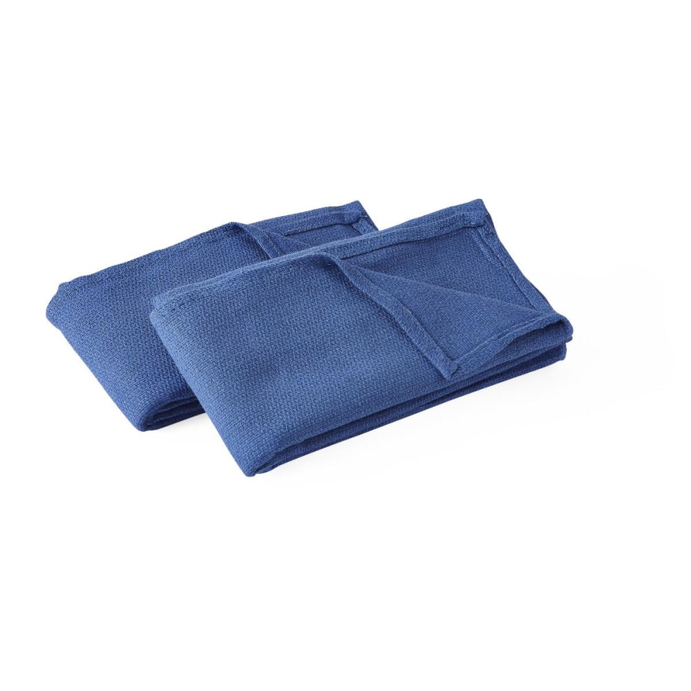 Medline Sterile Disposable Surgical Towels, Deluxe, 27in x 17in, Blue, Pack Of 80