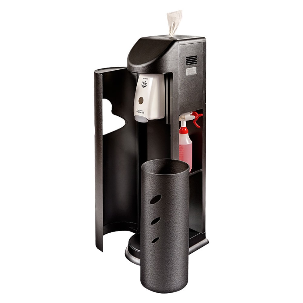 Zogic Cleaning Station Wipes Dispenser, Black, Total Qty 1