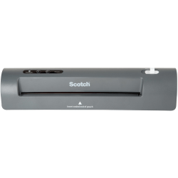 Scotch Thermal Laminator Combo Pack, 1 Gray Thermal Laminator 9in Wide, 20 Laminating Sheets, Fits Letter Size