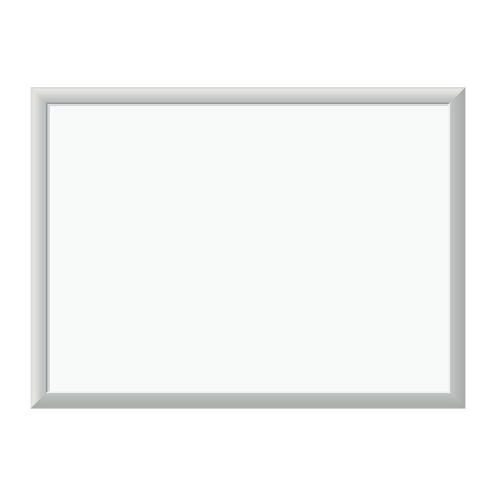 U Brands Magnetic Dry-Erase Board, 24in X 18in, Silver Aluminum Frame, Actual Size 23in X 17in (070U00-01)