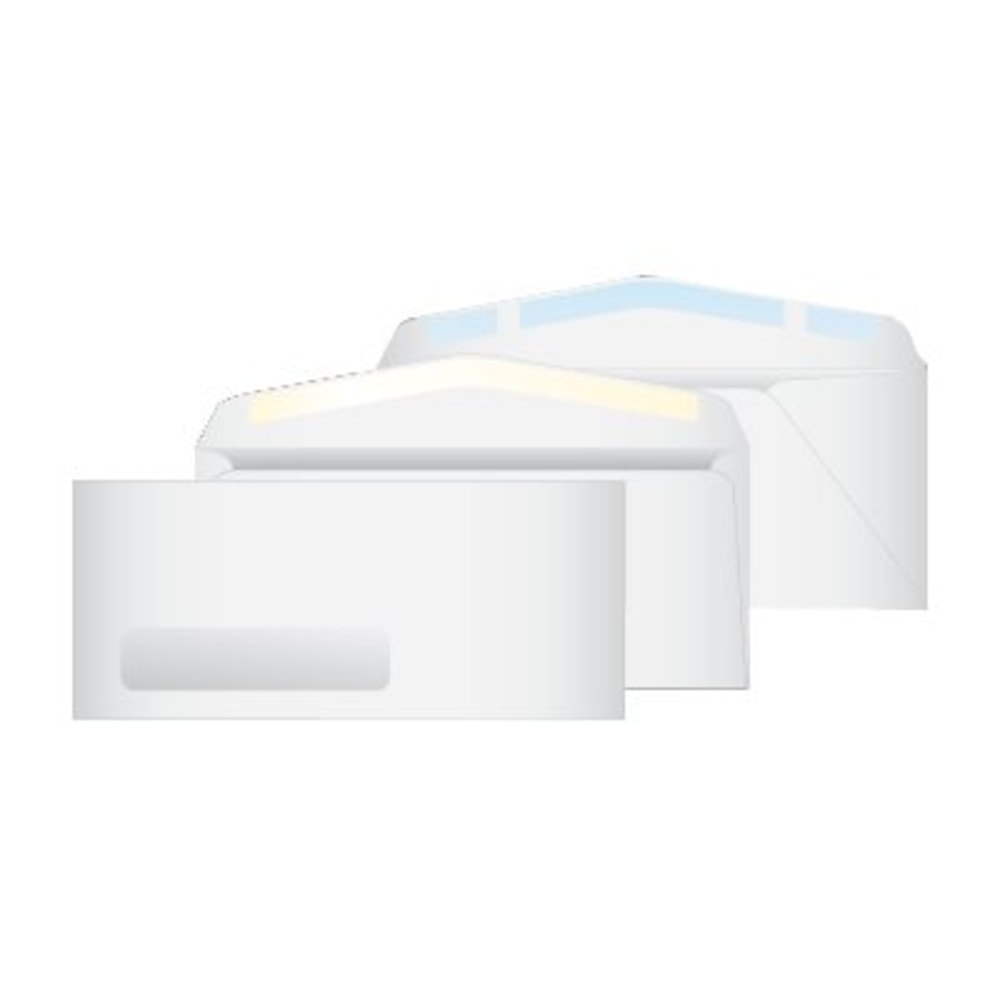 Quality Park #10 Laser/Inkjet Envelopes, Gummed Seal, White, Box Of 500
