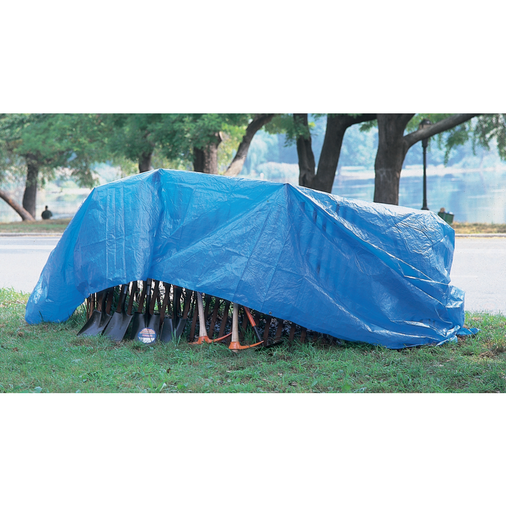 Anchor Brand Multiple Use Tarps, 60 ft Long, 40 ft Wide, Polyethylene, Blue