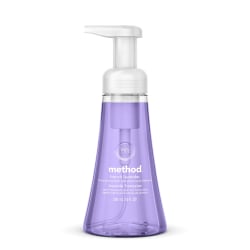 Method Foaming Hand Soap - French Lavender Scent - 10 fl oz - Pump Bottle Dispenser - Dirt Remover - Hand - 00363CT