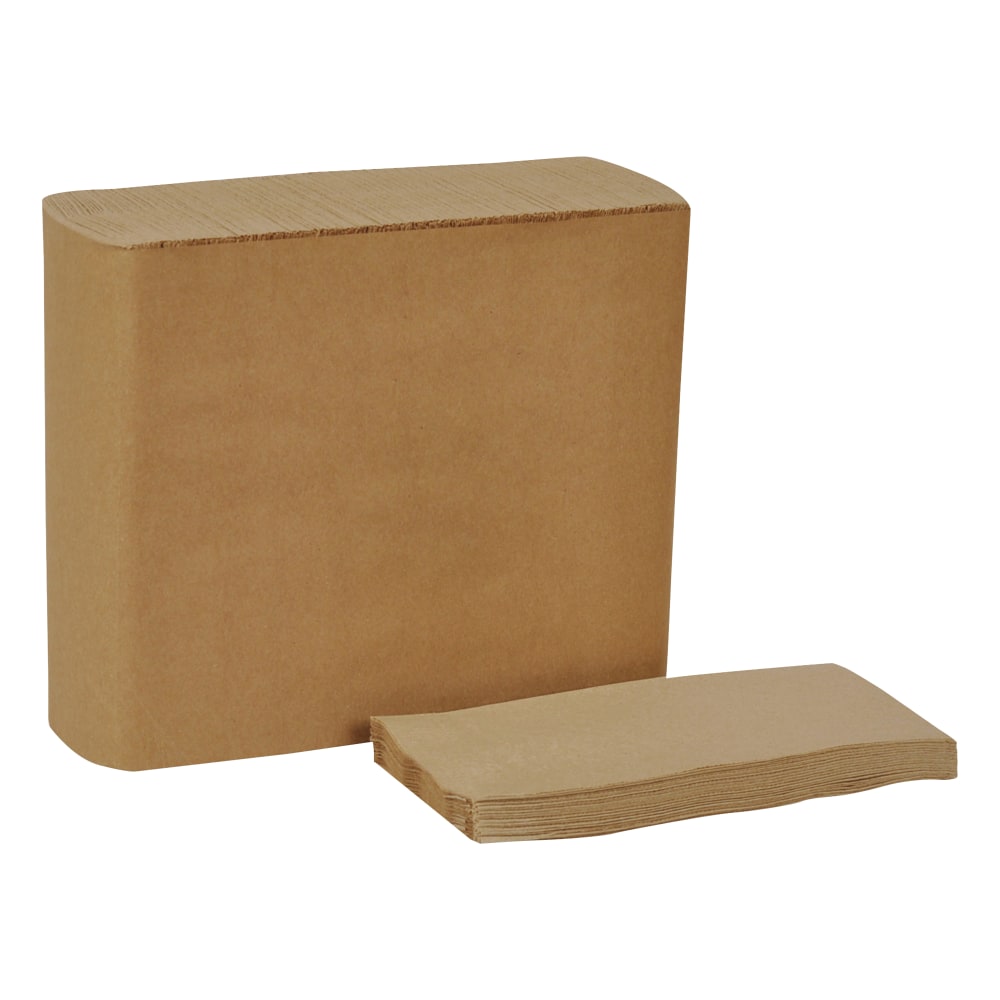 Tork Universal One-Ply Dinner Napkins, 1-Ply, 15in x 17in, Natural, 250/Pack, 12PK/CT