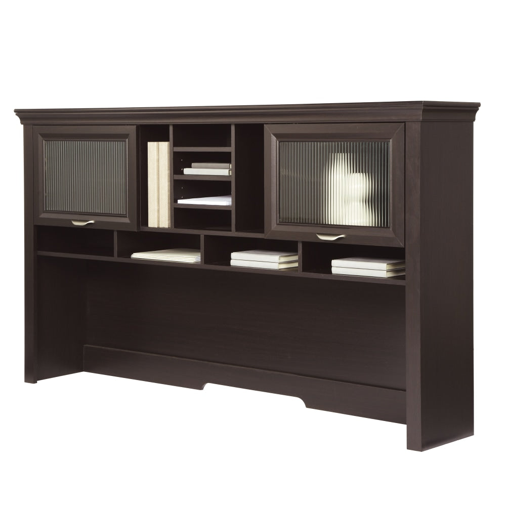 Realspace Magellan Performance 71inW Hutch For L-Shaped Corner Desk, Espresso