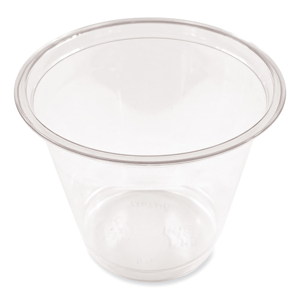Boardwalk Plastic PET Cups, 9 Oz, Clear, Pack Of 50 Cups