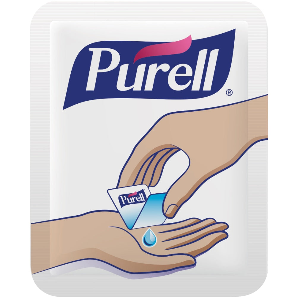 Purell Singles Advanced Hand Sanitizer Individual Single-Use Packets, 0.04 oz (1.2 mL), Case Of 2,000 Packets