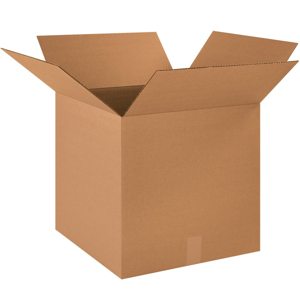 Office Depot Brand Corrugated Boxes, 18in x 18in x 18in, Kraft, Pack Of 25