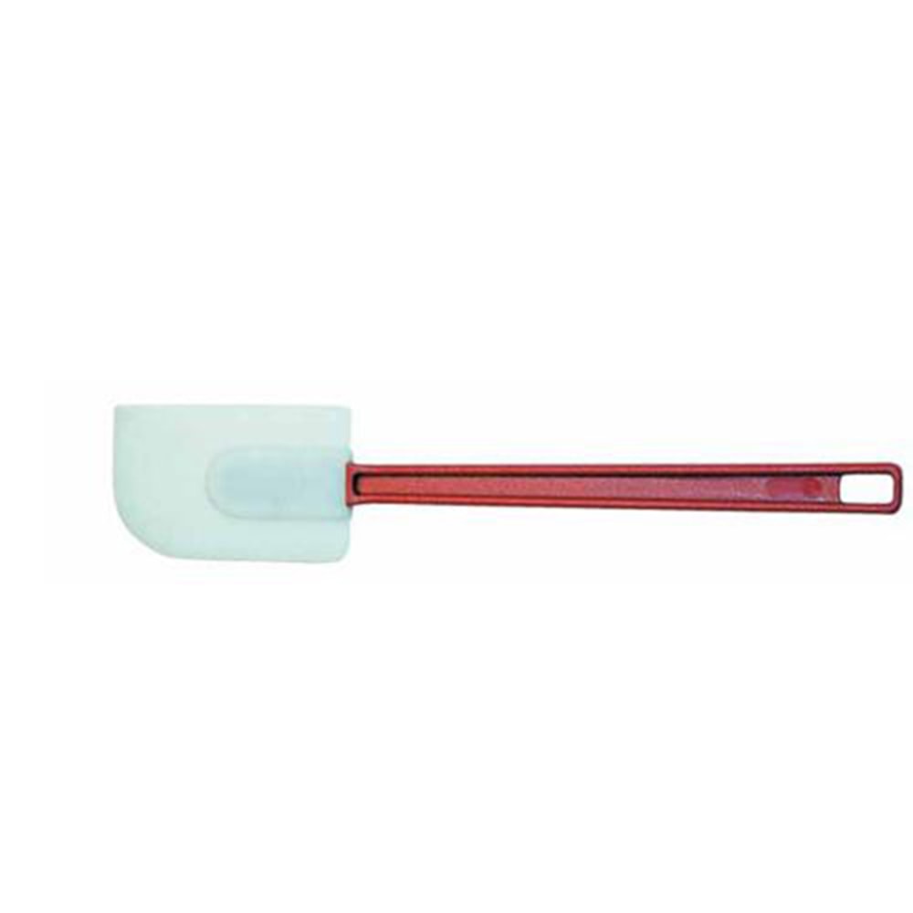 Winco Rubber Spatula, 10in, Red
