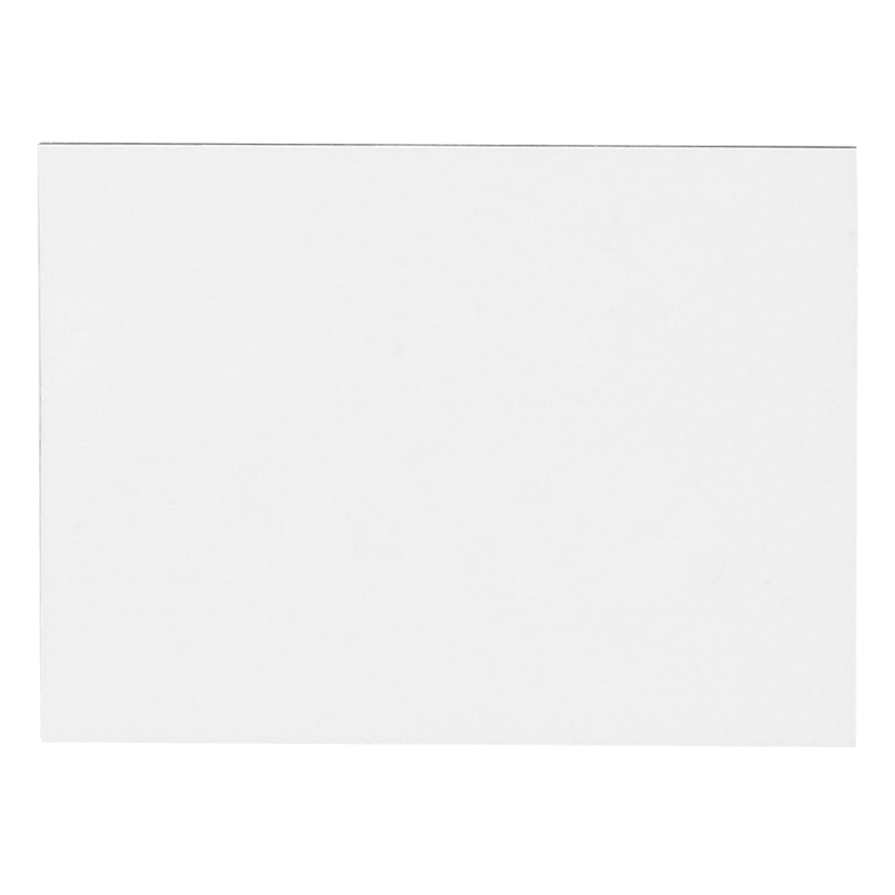 Partners Brand White Warehouse Labels, LH182, Magnetic Strips 3in x 4in, Case of 25