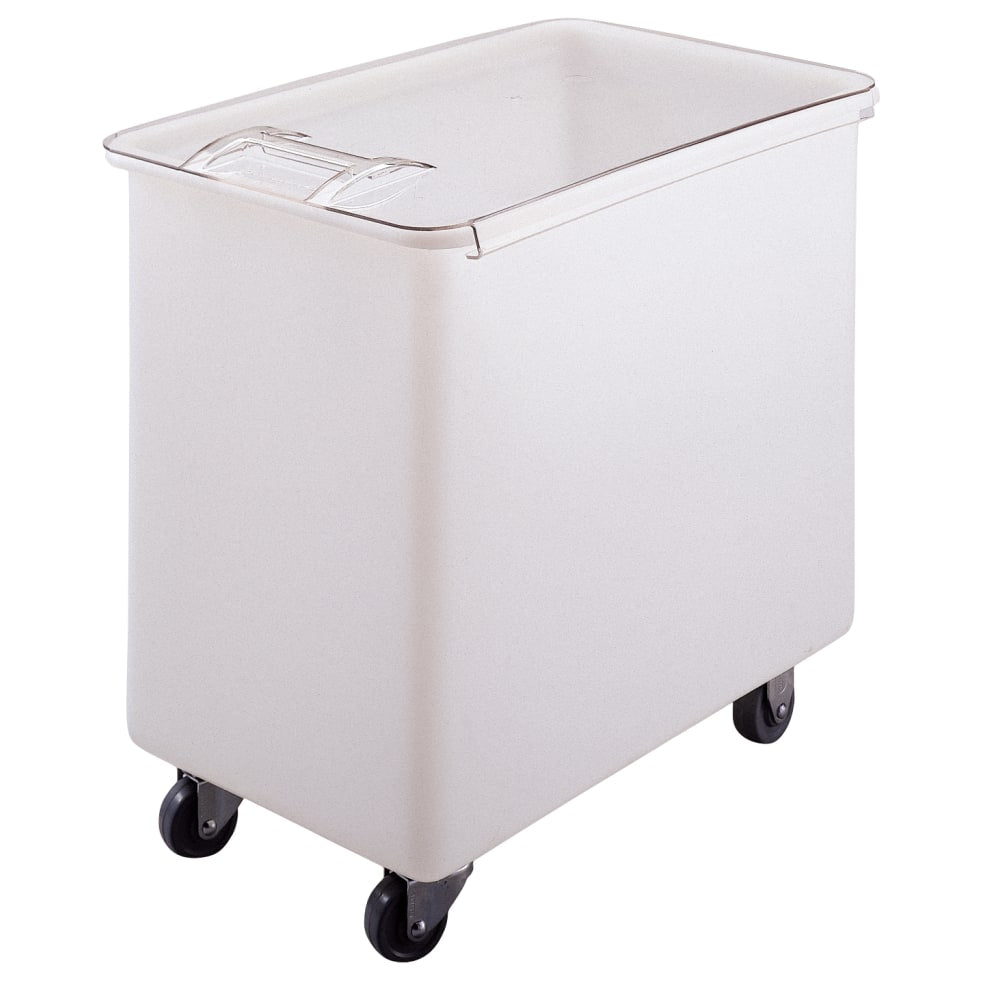 Cambro Flat-Top Ingredient Bin, 42.5 Gallons, 29inH x 18-1/2inW x 29-1/2inD, White