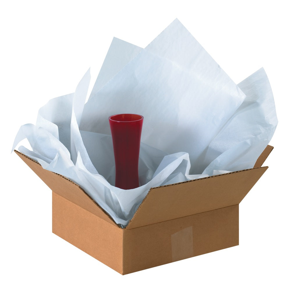 Partners Brand Economy Tissue Paper Sheets, 20in x 30in, White, Pack Of 4,800