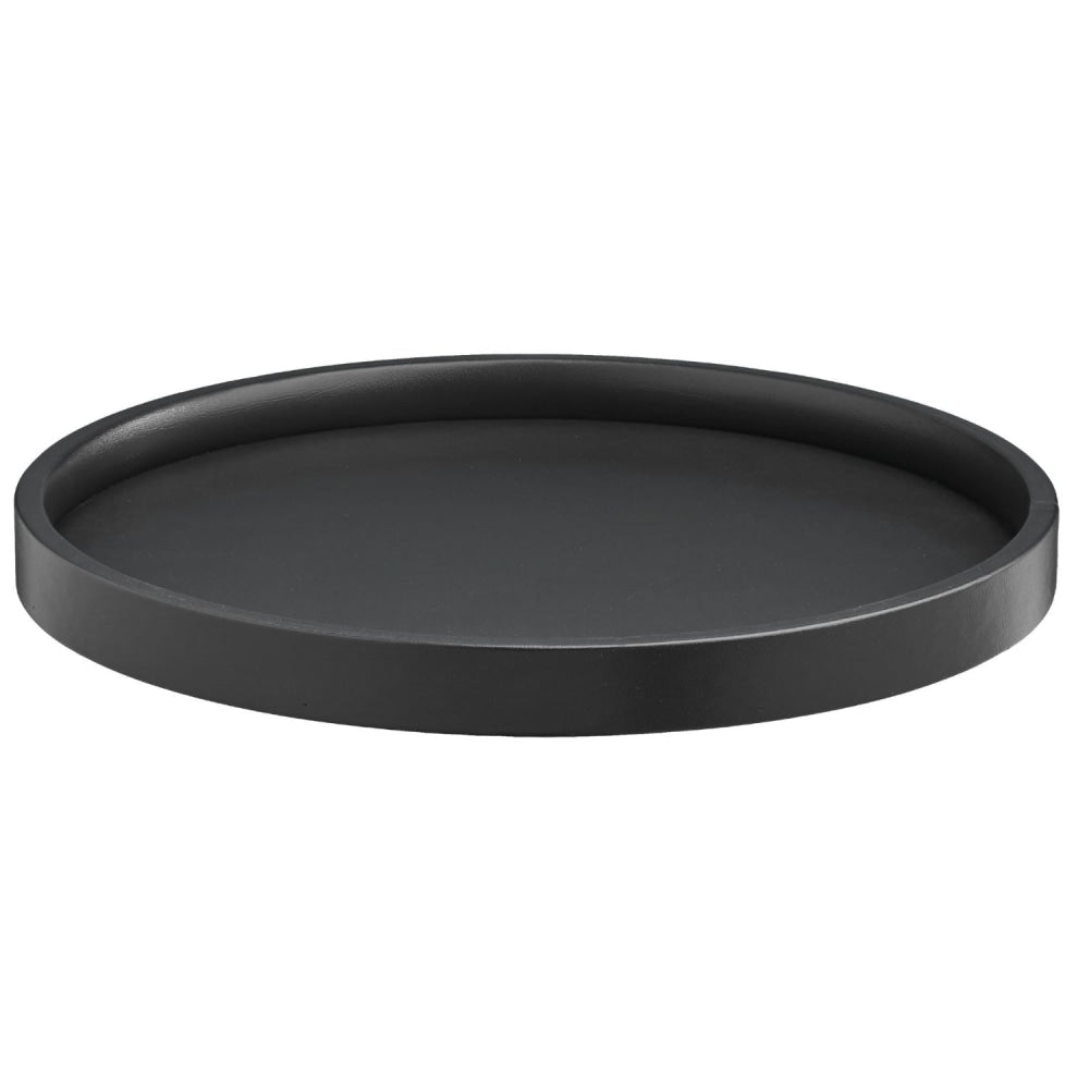 Erwyn Products Round Trays, 14in, Black, Total Quantity 12