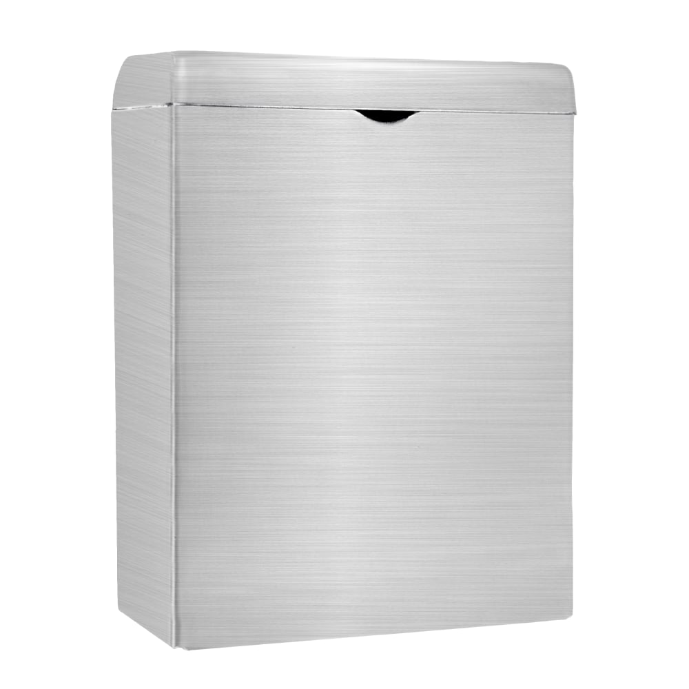 Alpine Stainless Steel Sanitary Napkin Receptacle, 10inH x 7-9/16inW x 13inD