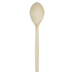 Eco-Products Plant Starch Material Cutlery, Spoons, Beige, Pack Of 50