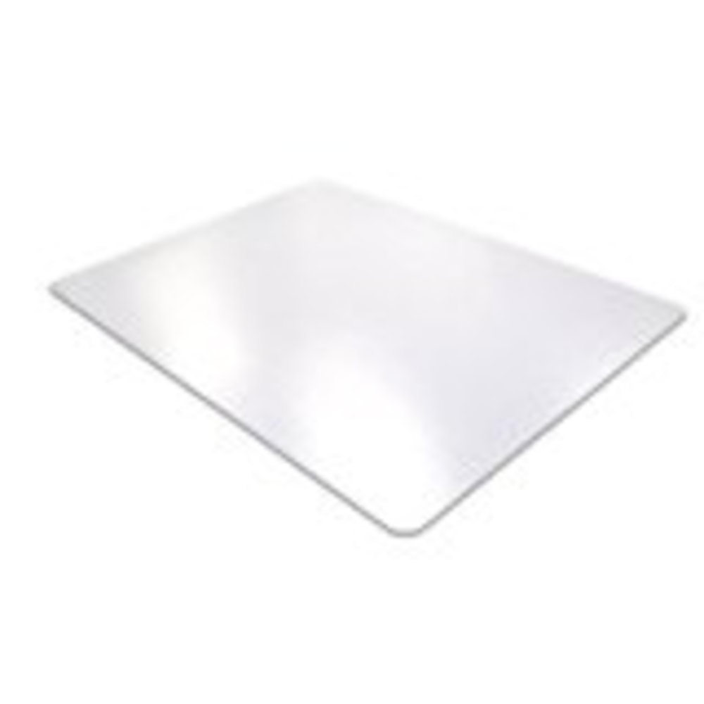 Floortex Desktex Polycarbonate Desk Pad 19in x 24in  Clear Rectangular Polycarbonate Desk Pad  24in L x 19in W x 0.03in D