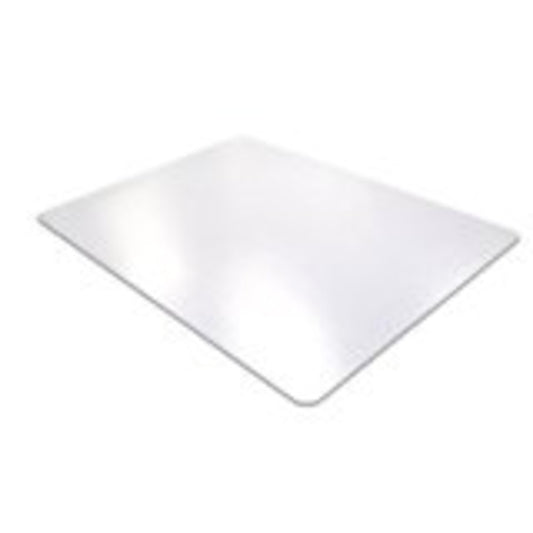 Floortex Desktex Polycarbonate Desk Pad 19in x 24in  Clear Rectangular Polycarbonate Desk Pad  24in L x 19in W x 0.03in D