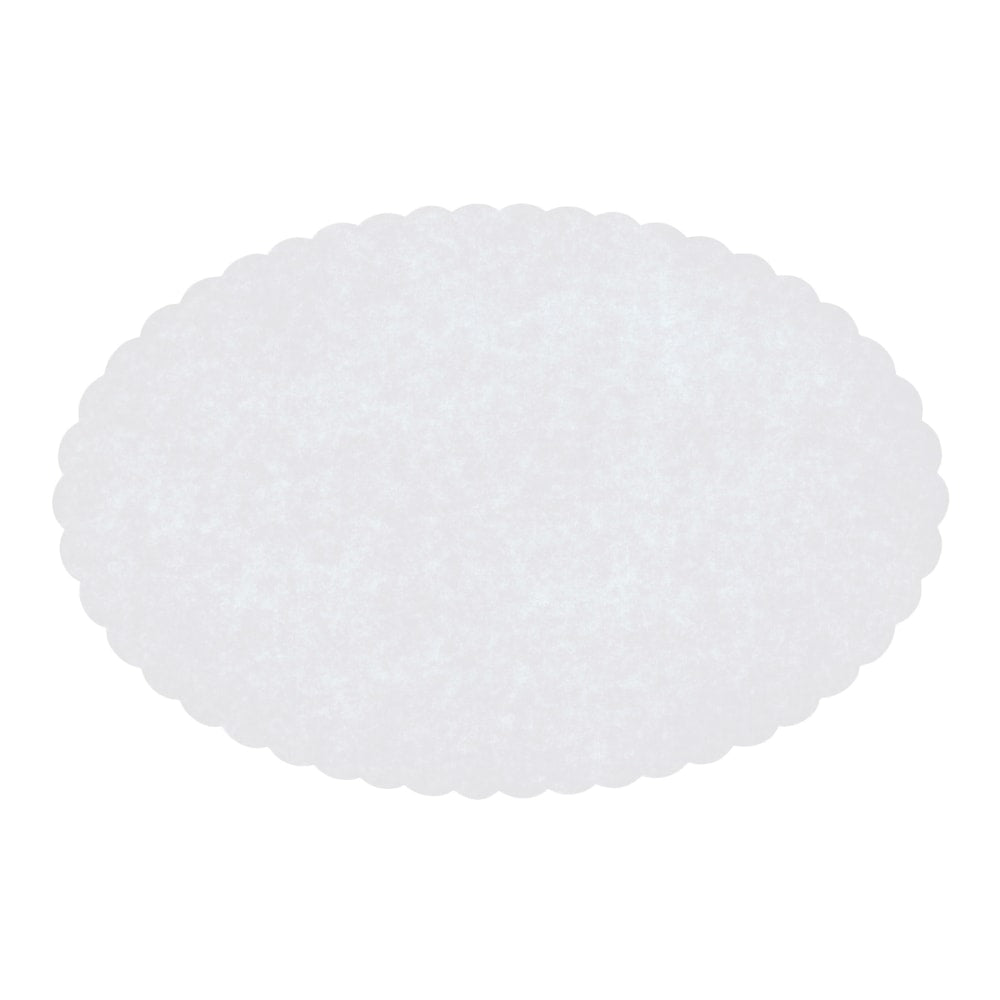Hoffmaster Oval Wastebasket Liners, 6in x 9in, White, Pack Of 2,000
