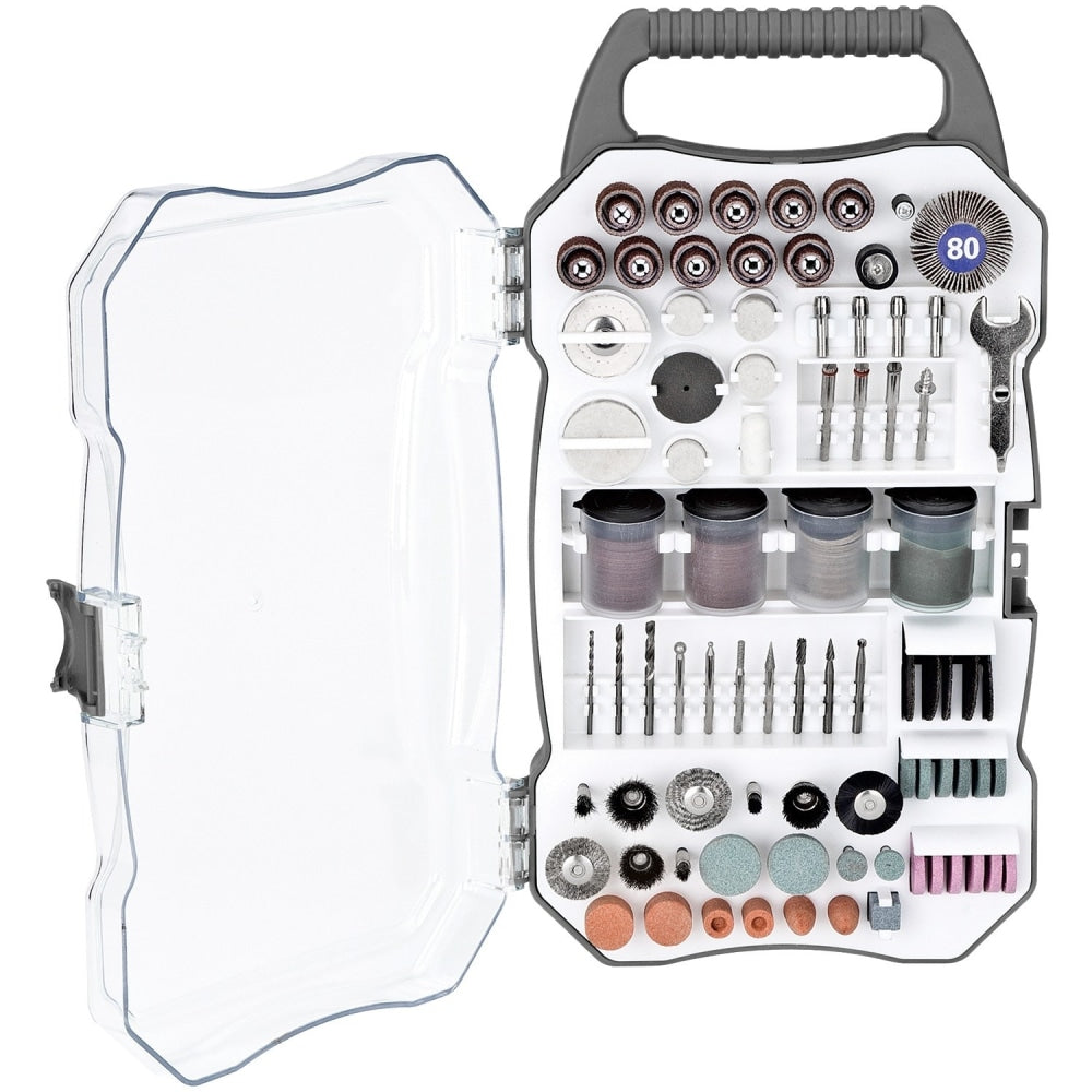 Genesis 208-Piece Rotary Tool Accessory Set