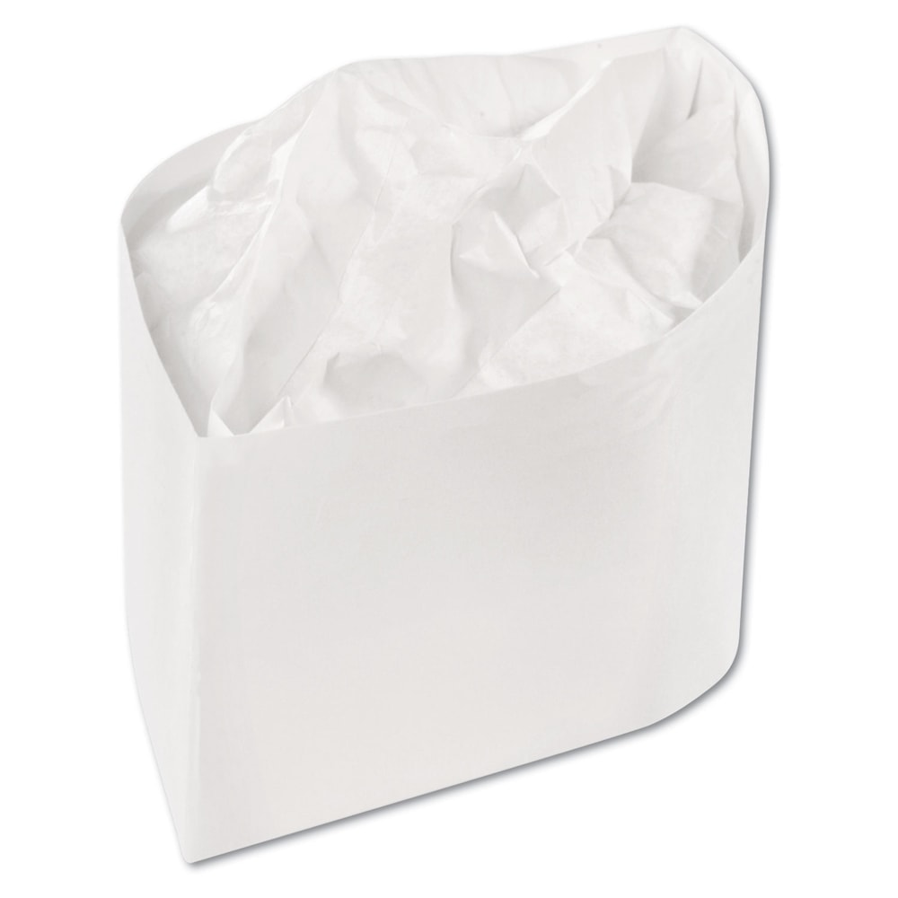 AmerCareRoyal Classy Caps, One Size Fits All, White, 100 Caps Per Pack, Case Of 10 Packs