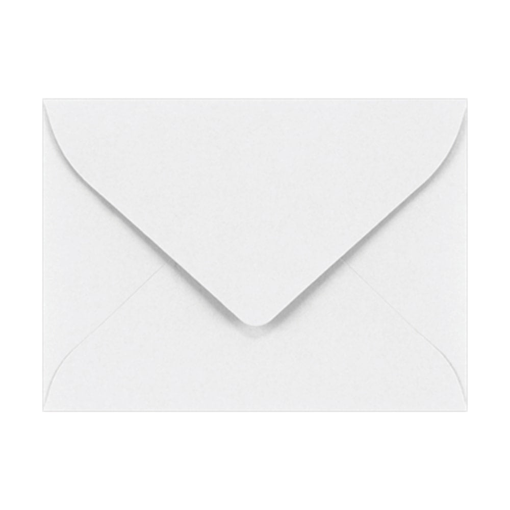 LUX Mini Envelopes, #17, Gummed Seal, Bright White, Pack Of 500