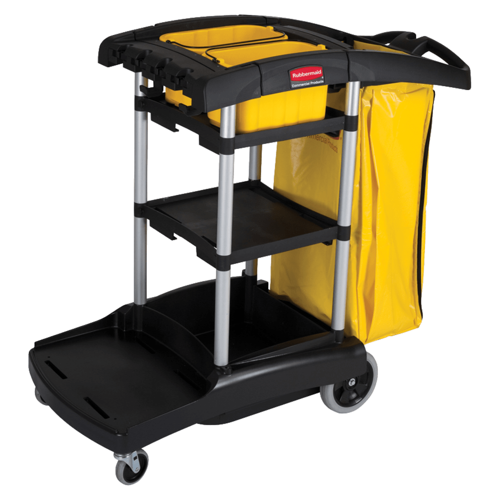 Rubbermaid High-Capacity Cleaning Cart