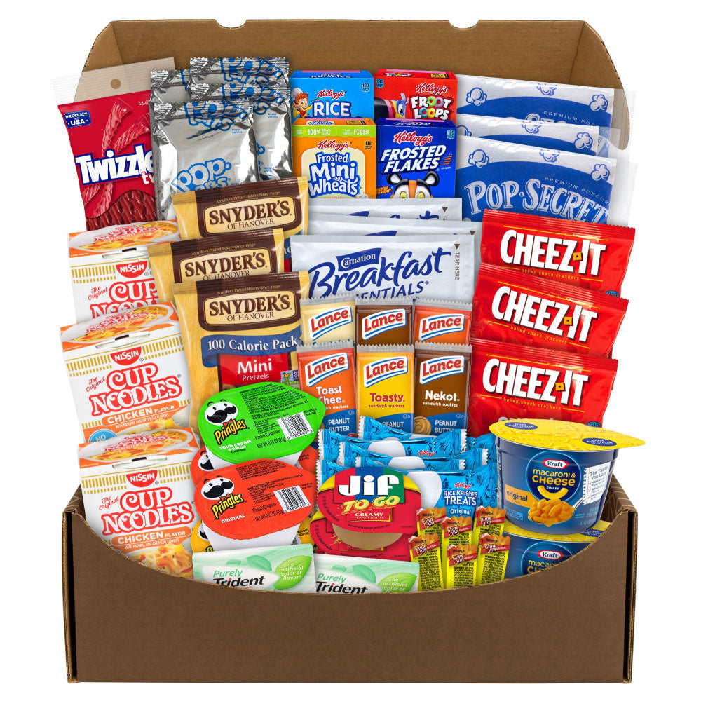 Snack Box Pros Dorm Room Survival Snack Box