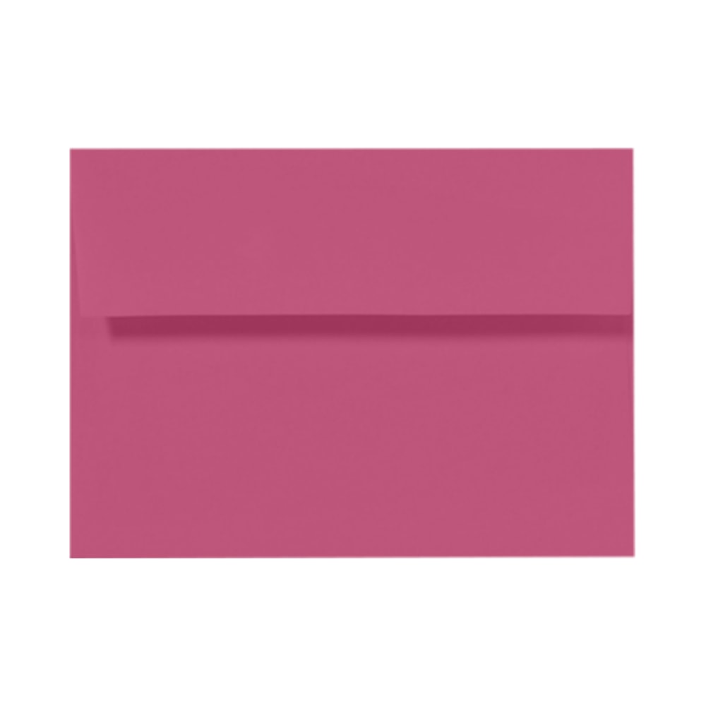 LUX Invitation Envelopes, A6, Peel & Press Closure, Magenta, Pack Of 1,000