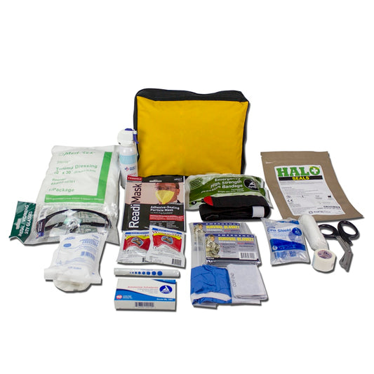 Ready America Bleed Control Trauma Response Kit, Yellow