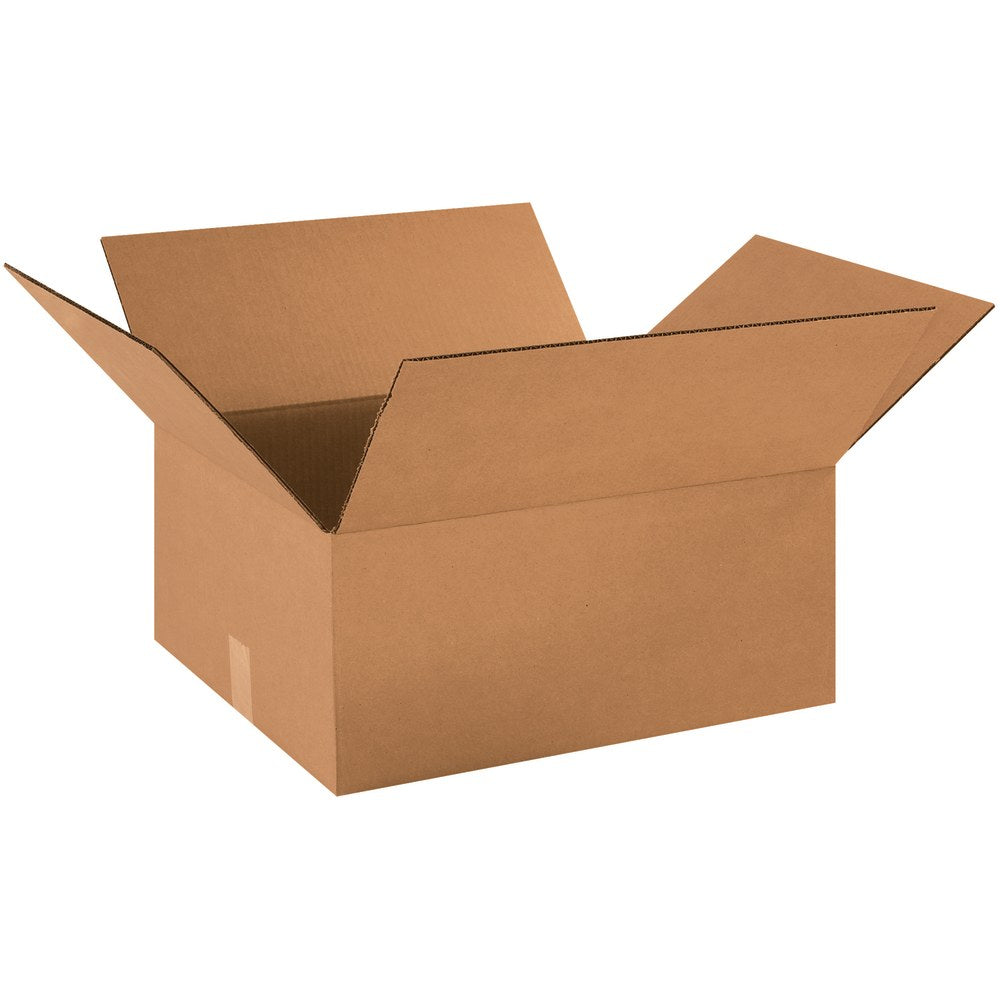 Partners Brand Corrugated Boxes, 18in x 16in x 8in, Kraft, Pack Of 25