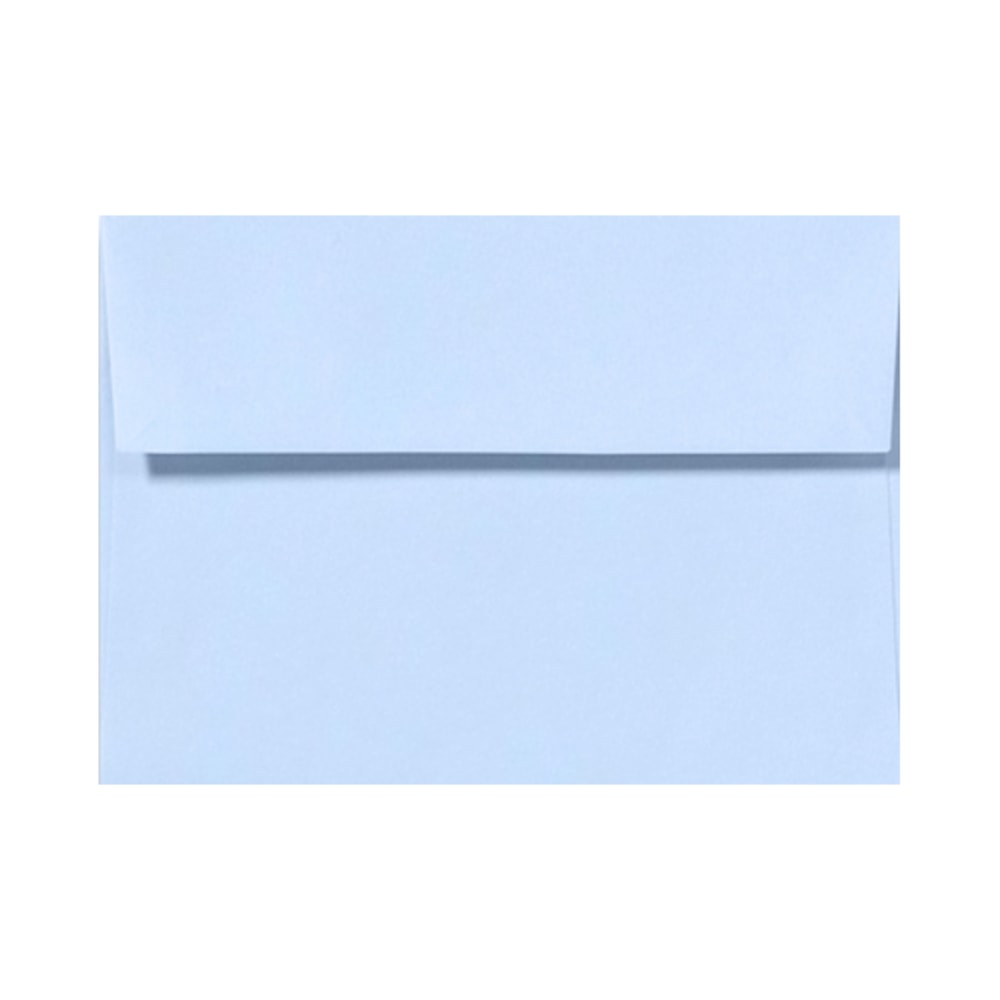 LUX Invitation Envelopes, A7, Peel & Stick Closure, Baby Blue, Pack Of 50