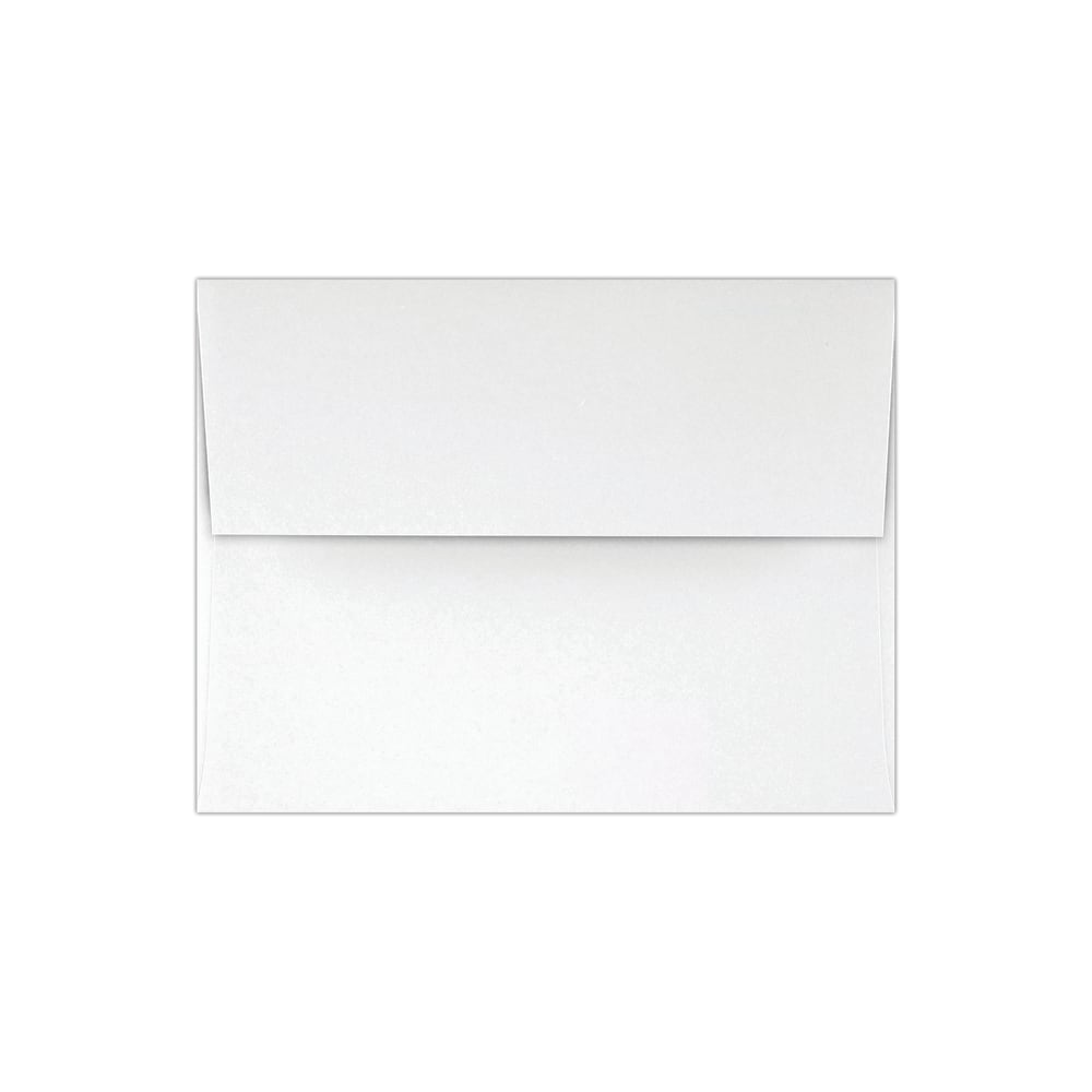 LUX Invitation Envelopes, A2, Peel & Press Closure, White, Pack Of 500