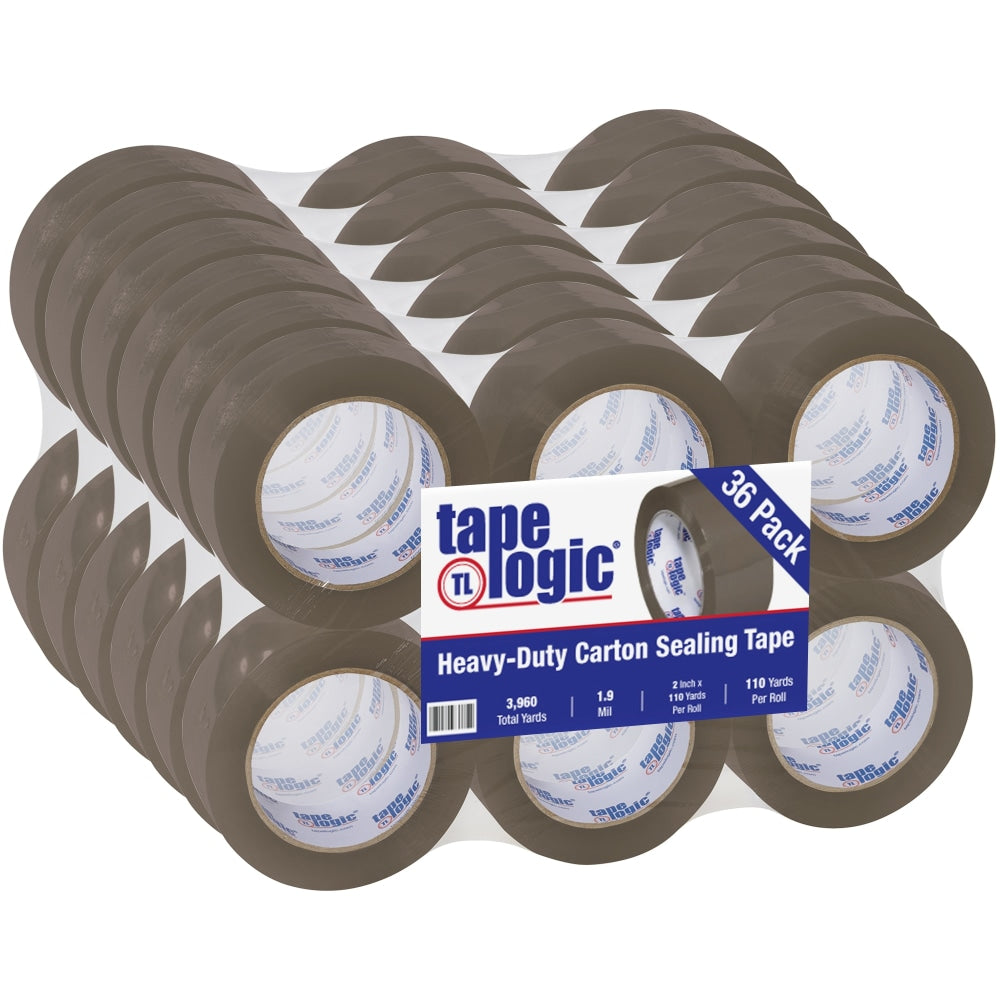 Tape Logic #700 Hot Melt Tape, 2in x 110 Yd., Tan, Pack Of 36