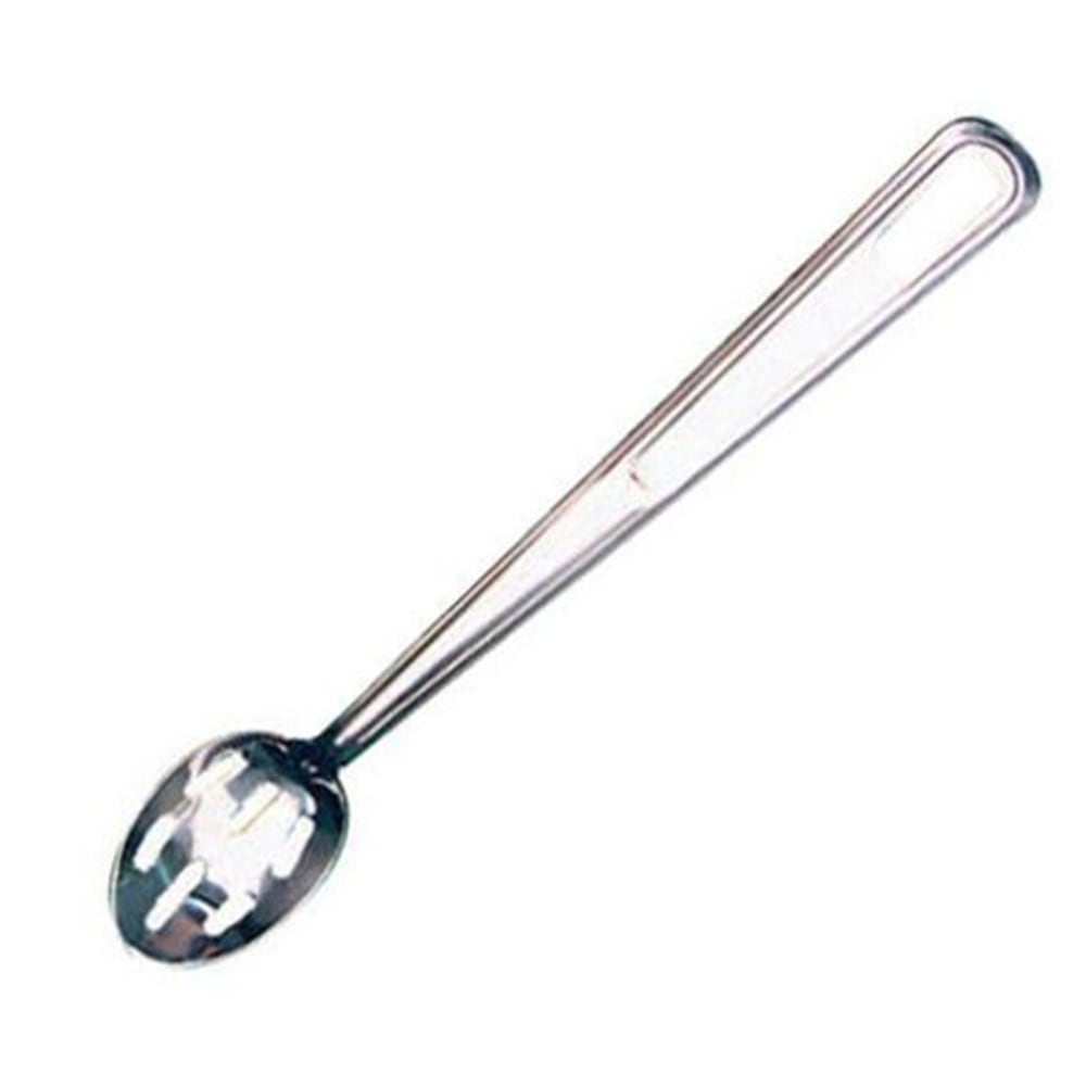 Winco Slotted Serving Spoon, 15in, Silver