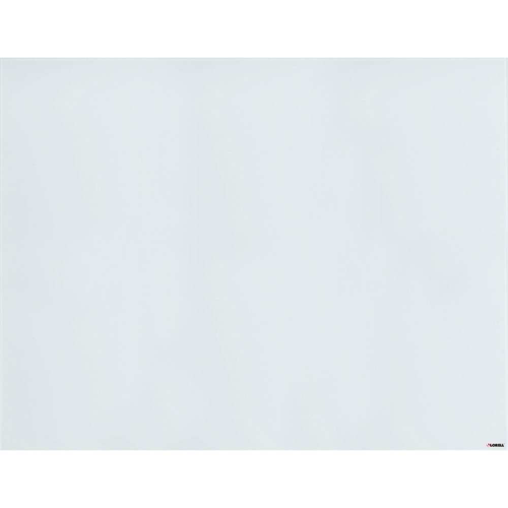 Lorell Magnetic Unframed Dry-Erase Bulletin Whiteboard, 46in x 36in, White