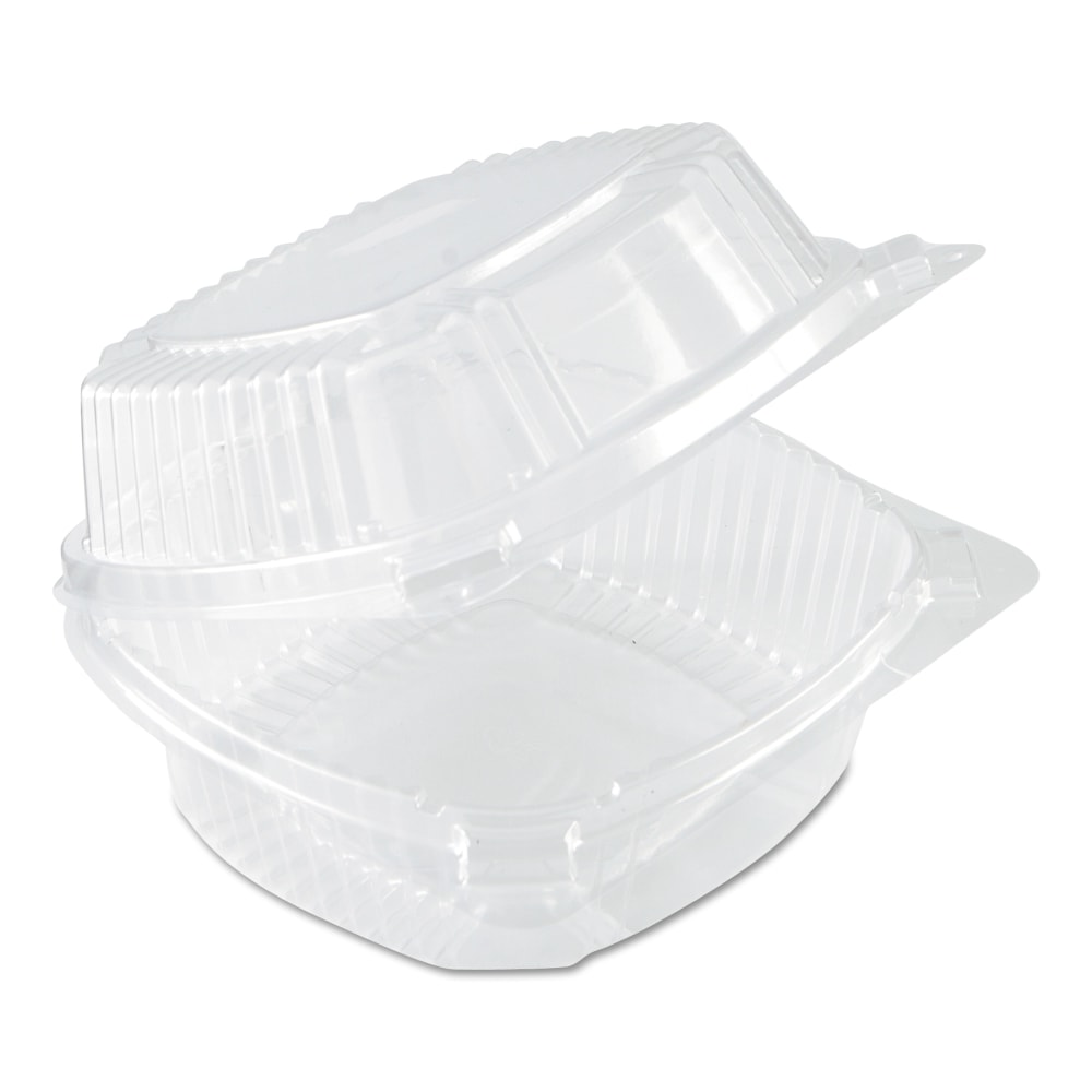 Pactiv ClearView SmartLock Food Containers, 20 Oz, Clear, Pack Of 500 Containers