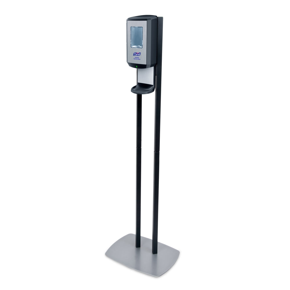 Purell CS8 Dispenser Floor Stand, For Hand Sanitizer, Graphite, 7418-DS