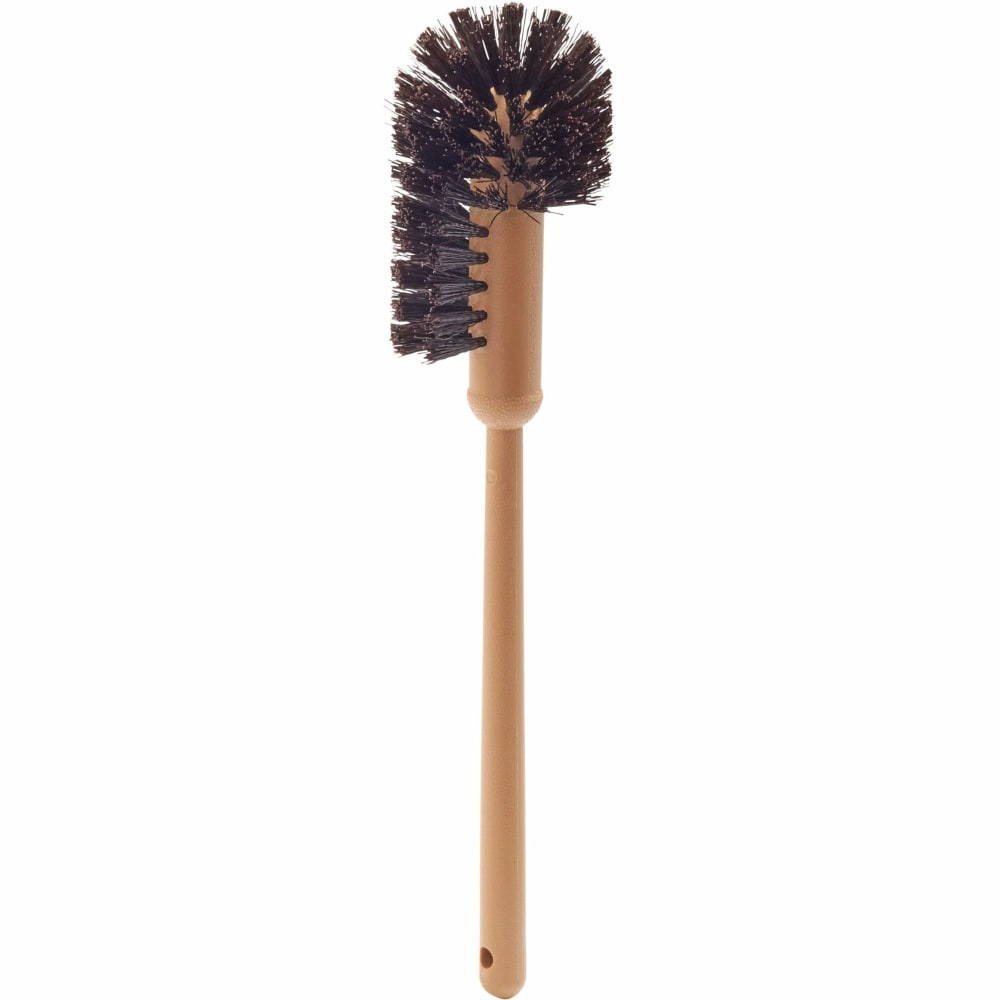 Rubbermaid Commercial 17in Handle Toilet Bowl Brush - 1.50in Synthetic Polypropylene Bristle - 17in Handle - 632000BRNCT