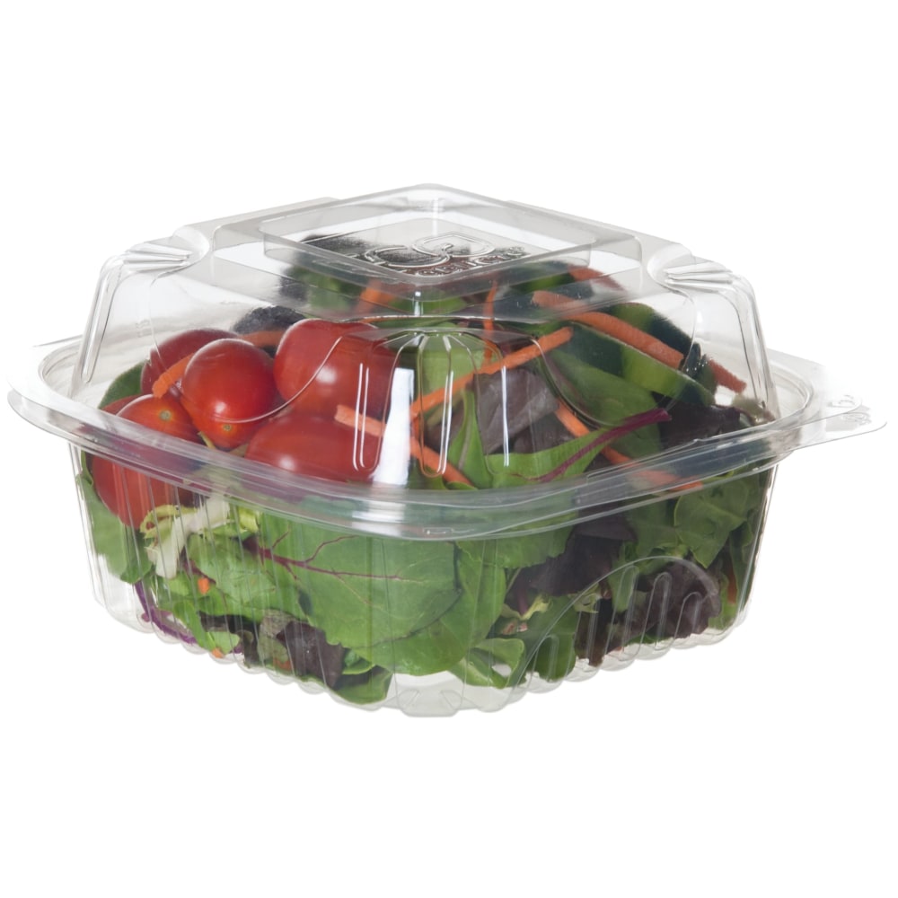 Eco-Products EP-LC6 6in x 6in x 3in Plastic Clear Clamshell