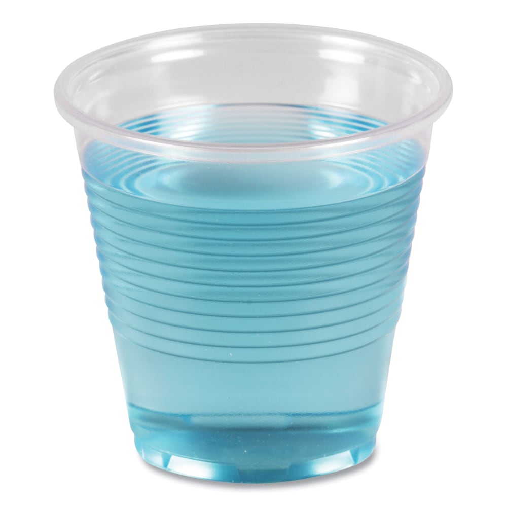 Boardwalk Plastic Cold Cups, 5 Oz, Clear, Pack Of 100 Cups