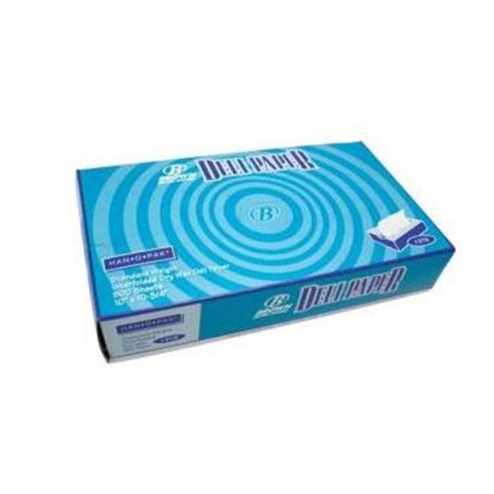 Brown Paper Goods Deli Paper, 8in x 10-3/4in, White, Pack Of 500 Sheets