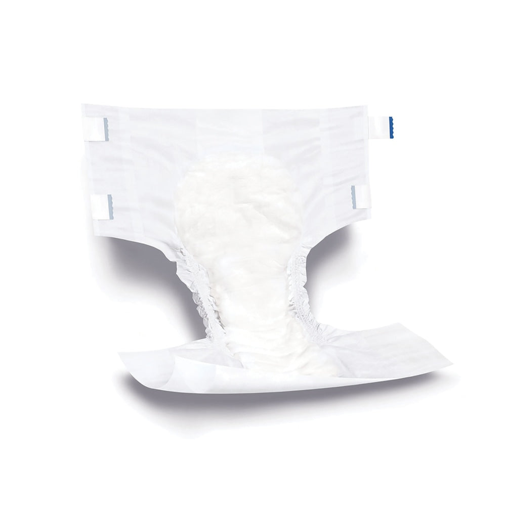 Medline Ultracare Cloth-Like Adult Briefs, Medium, 32 - 42in, White, Case Of 96