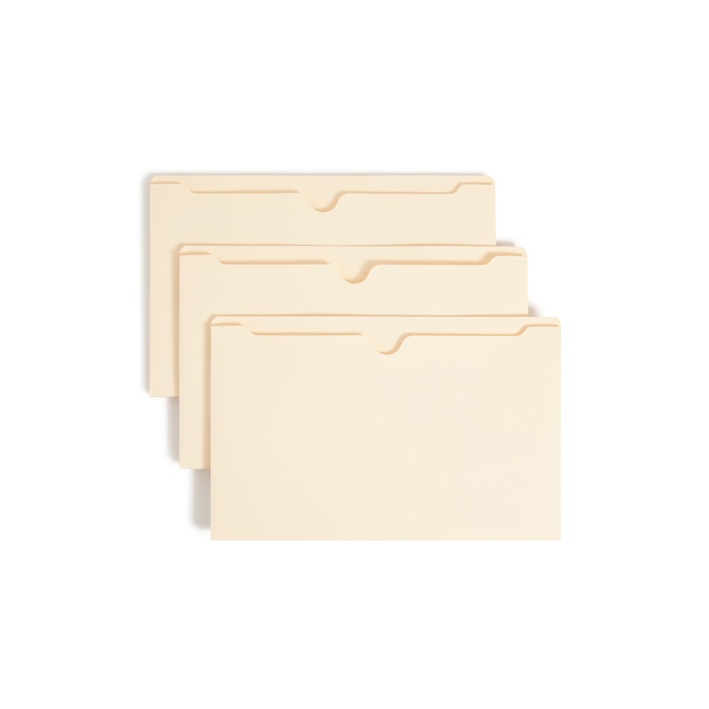 Smead Manila File Jackets, Reinforced Tab, 2in Expansion, Legal Size, Box Of 50 (76560)