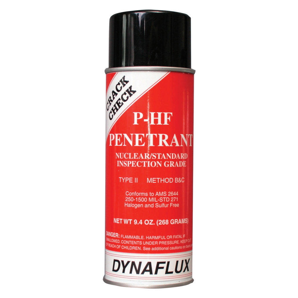 Visible Dye Penetrant Systems, Penetrant, Aerosol Can, 16 oz, pack of 12