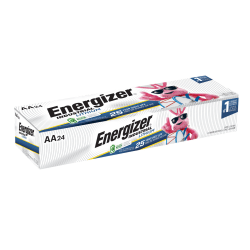 LN91 - Energizer Industrial Lithium AA Batteries, Pack Of 24 Batteries, L91