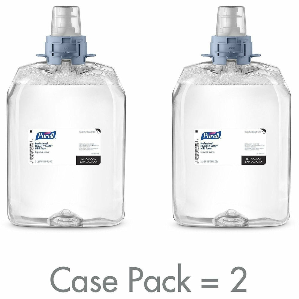 Purell FMX-20 Professional Healthy Foam Hand Soap, 67.6 Oz, Carton Of 2 Bottles