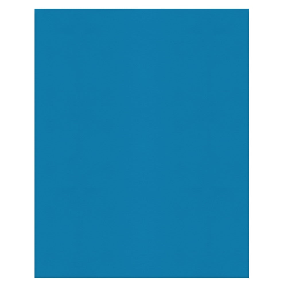 Office Depot Brand 2-Pocket Textured Paper Folders With Prongs, Light Blue, Pack Of 10