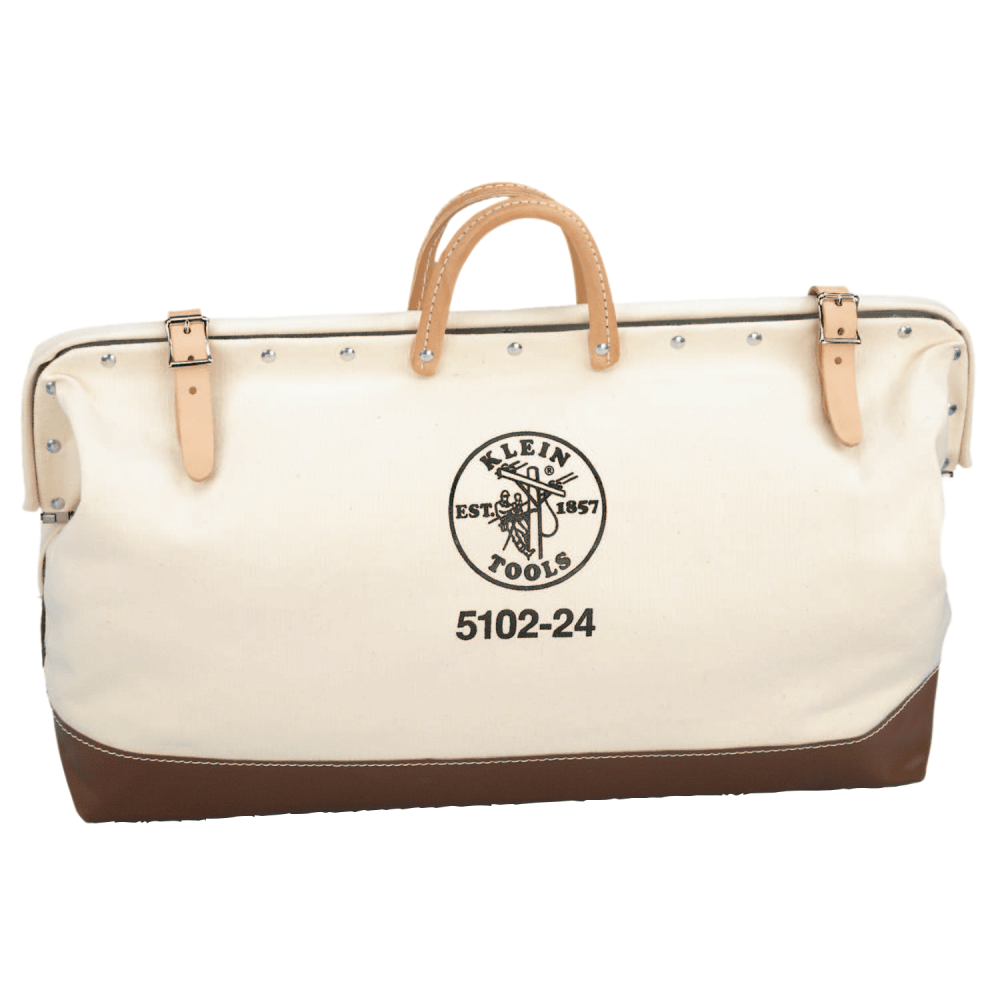 Klein Tools Canvas Tool Bag, 1 Compartment, 24 in X 6 in